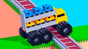 Эволюция грузовых машинок в Fancade !