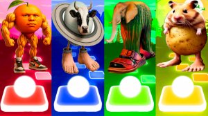 У ДИН ДУН МА ДИН 🆚 ЛАВАКА САТУРНА САТУРНИТА 🆚 ЛИРИЛИ ЛАРИЛА 🆚 ПИПИ ПОТАТО | Tiles Hop №37