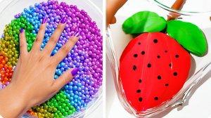 Слаймы, Игры со слаймами 🎨 Волшебная текстура!