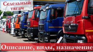 Седельный тягач: конструкция, типы, характеристики