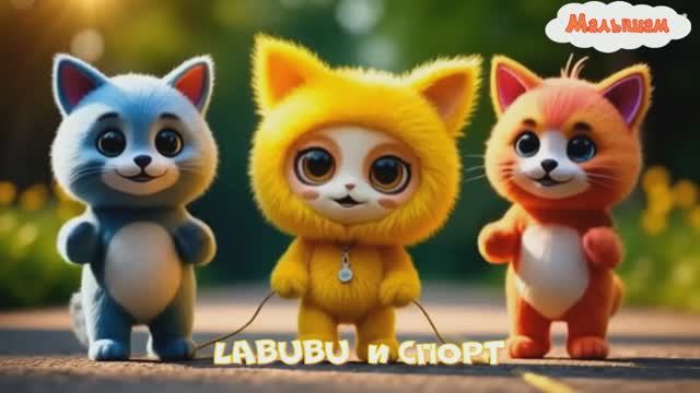 Labubu и спорт песенка мультик |Labubu|Песня|mp3|детская|sound|лучшая|best|онлайн|мультфильм| смотреть онлайн