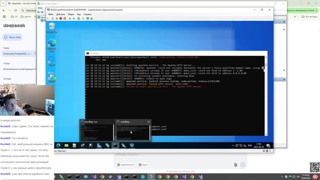 .net помойка / переезд на ubuntu / #5 поставили postgres смотреть онлайн