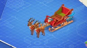 Мультики для детей Учим машины 🚘 Сборка саней для Санты 🛷🎅🏽 мультики для малышей