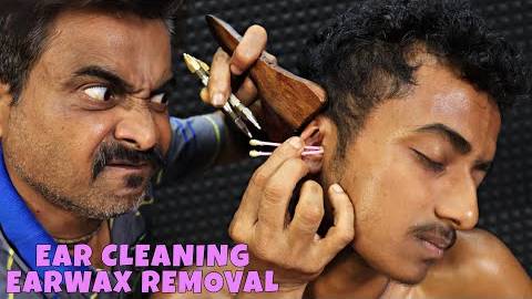 Perfect Ear Cleaning & Ear Massage ｜ Head Massage & Neck Cracking ｜ Spine Crack ｜ Ear Fingering ASMR смотреть онлайн