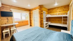 Семейный номер ЛЮКС с ВИДОМ на МОРЕ и КРОНЫ МОЖЖЕВЕЛЬНИКА №7