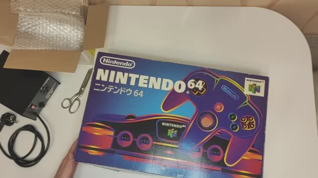 Приобрел Nintendo 64 (JPN)
