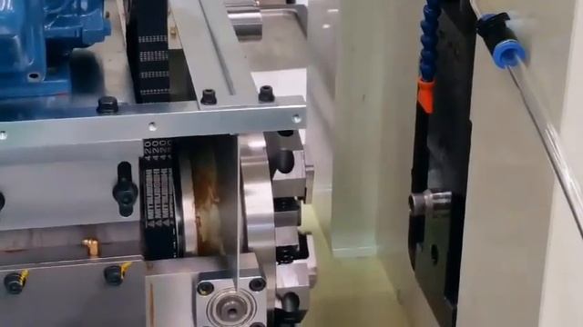 6 станционный станок для формовки концов труб с ЧПУ управлением Корея