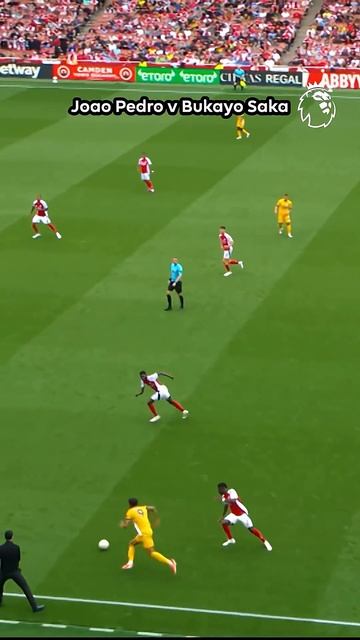 Жоао Педро против Букайо Сака смотреть онлайн