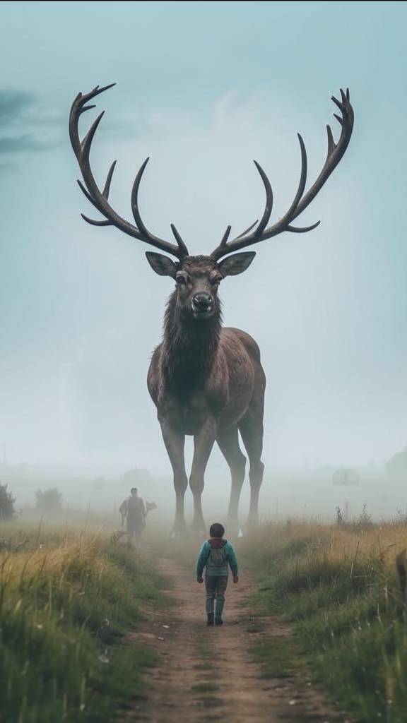 Олень-великан