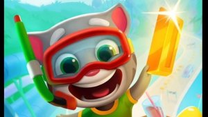 Говорящий Том бег за золотом