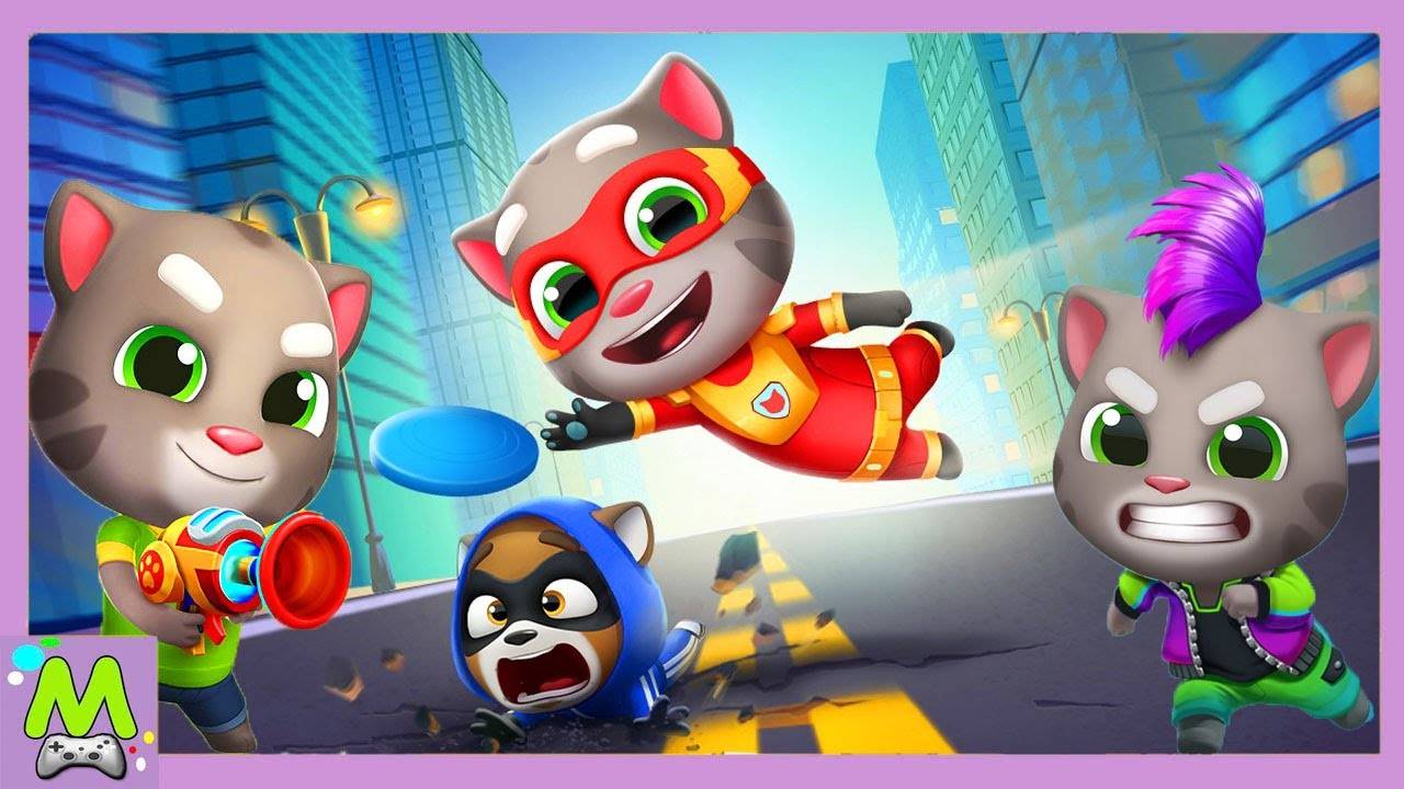 Лучшие Игры про Говорящего Тома на Весь Экран смотреть онлайн