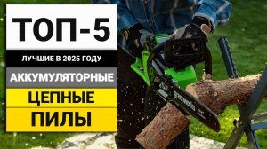 Лучшие аккумуляторные цепные пилы | ТОП-5 в 2025 году