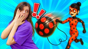 Леди Баг ПРОПАЛА?!  Токси Баг атакует город - Веселое видео для детей