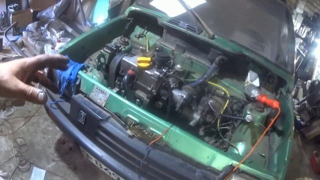 Вновь занялся малышкой, собираю Оку.