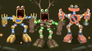 Трио Коробасов на Острове Растений (My Singing Monsters)