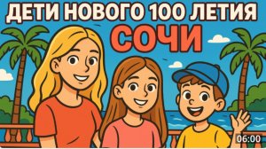 ДЕТИ НОВОГО 100 ЛЕТИЯ В СОЧИ