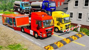 Машинки летают и прыгают! Развивающие мультики Машины помощники. Мультфильмы про машинки