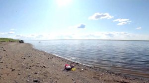 Очередная рыбалка на Енисее. Ловим сига на закидушки.