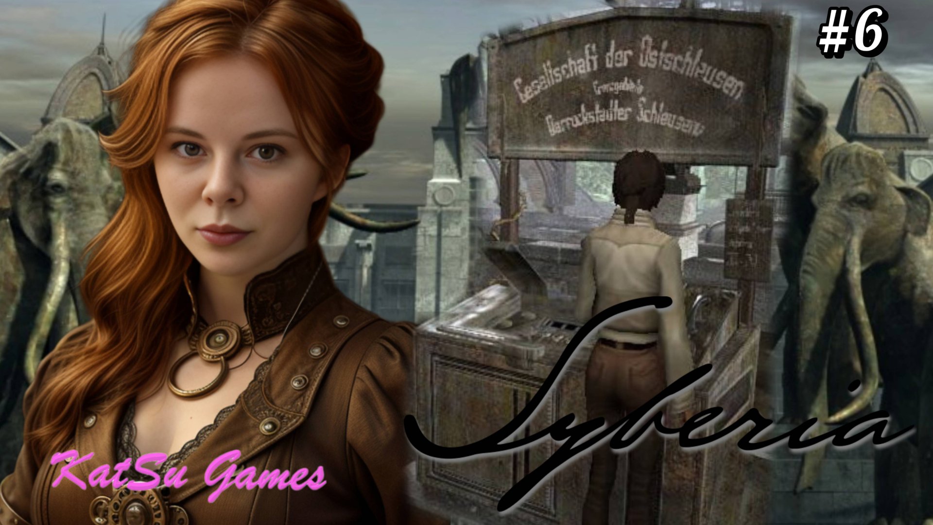 НАКОНЕЦ ЗАВЕЛИ ПОЕЗД🦣SYBERIA #6