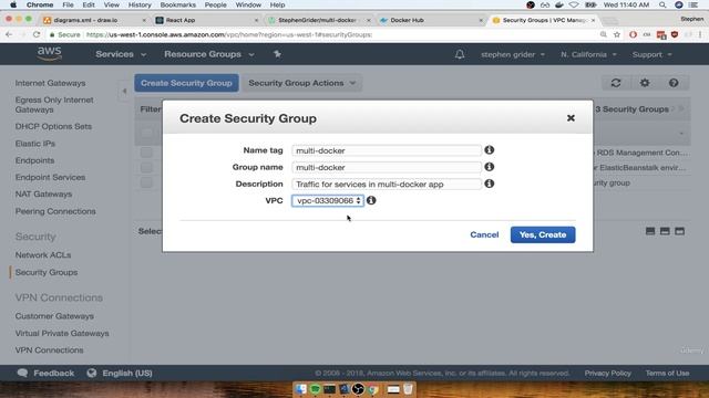 12. Creating a Custom Security Group смотреть онлайн