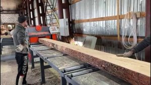 ЛЕСОПИЛЬНАЯ ЛИНИЯ "ТРИУМФ" В МОСКОВСКОЙ ОБЛАСТИ! Видео от нашего клиента!