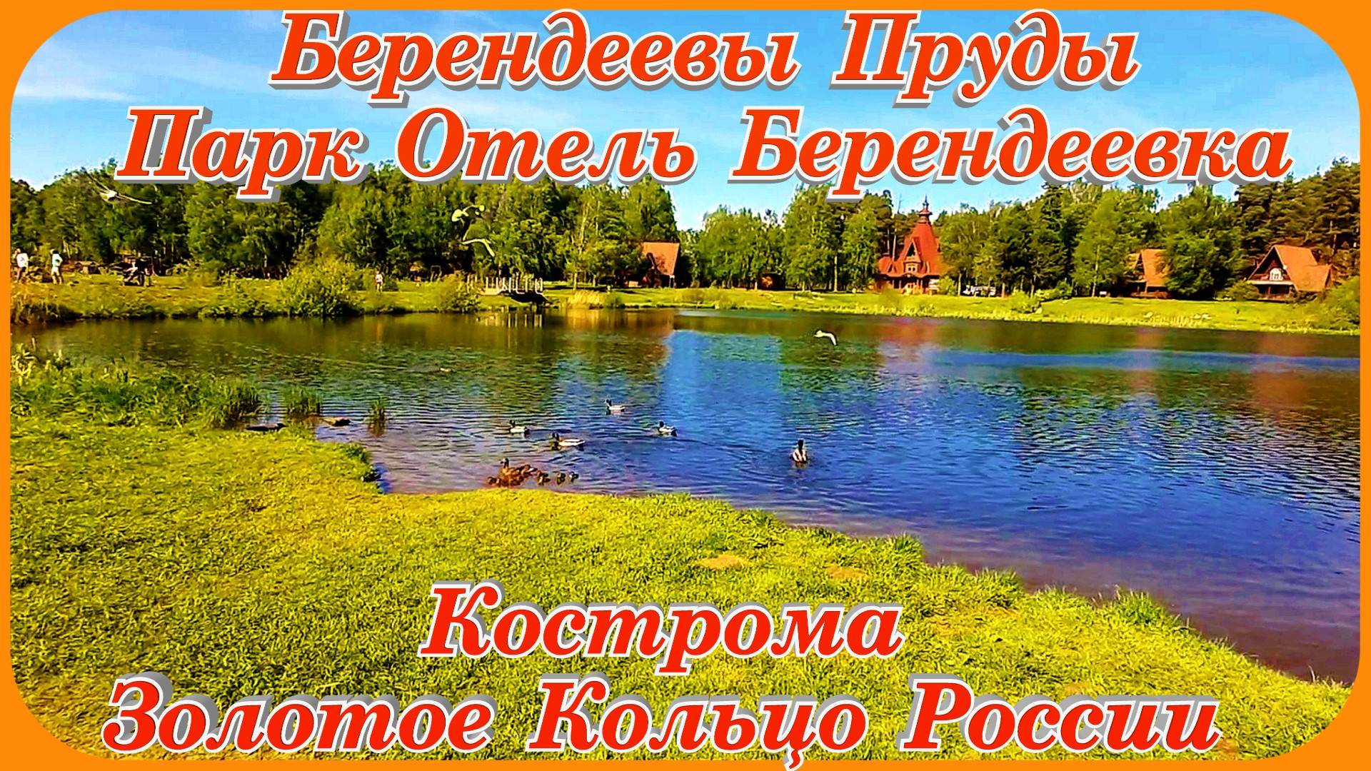 Берендеевы Пруды Парк Отель Берендеевка Кострома Золотое Кольцо России
