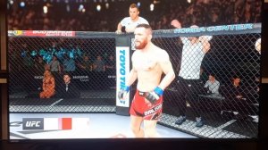 Умар Нурмагомедов и Мираб Двалишвили. Бой в UFC 4