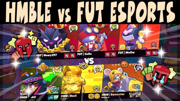GRAND FINAL MATCHERINO NEW PIN MANDY - FUT ESPORTS vs HMBLE #brawlstars