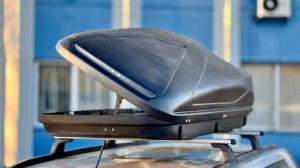 Автобокс 460л 180*80*42 см, открытие с 1й стороны, до 75 кг, Черный, VETLAN KEEPER 460 X-MEN