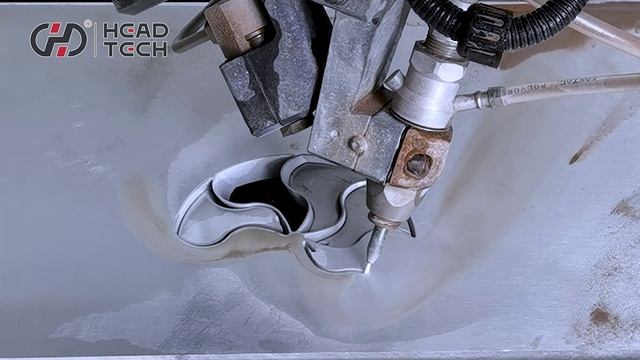 HEAD Waterjet: 5-осевая наклонно-поворотная режущая головка . Фигурная резка-2 смотреть онлайн