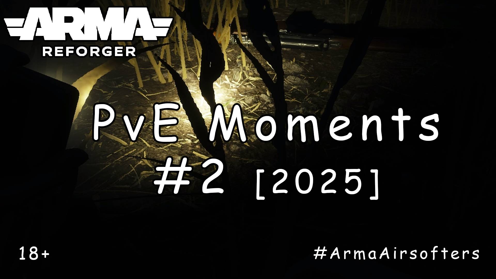 ARMA Reforger - PvE моменты #2 - Полуношное бухало автомат свой потеряло [2025] смотреть онлайн