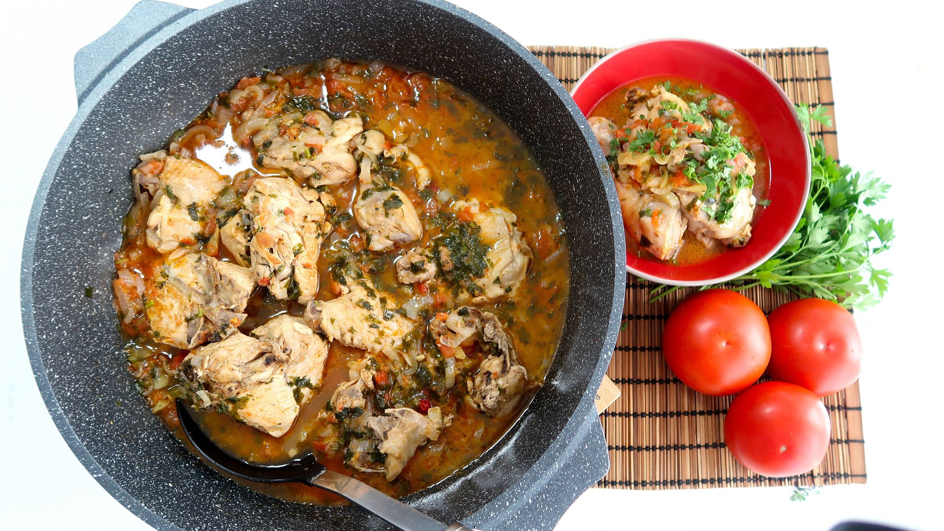 Чахохбили из курицы по классическому рецепту