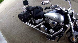 Honda VTX 1800. По городу за топливом
