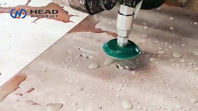 HEAD Waterjet: 5-осевая наклонно-поворотная режущая головка . Фигурная резка-1 смотреть онлайн