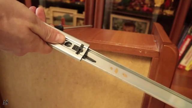 Как установить шариковые направляющие для выдвижного ящика
