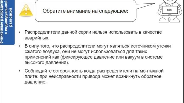 4.6. 5-линейные распределители с индивидуальной подводкой. Пневмораспределители и клапаны смотреть онлайн
