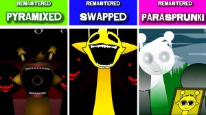INCREDIBOX SPRUNKI 💀🌀 | PYRAMIXED vs SWAPPED vs PARASPRUNKI! 🦠🔥 ТРОЙНОЙ КОШМАР!