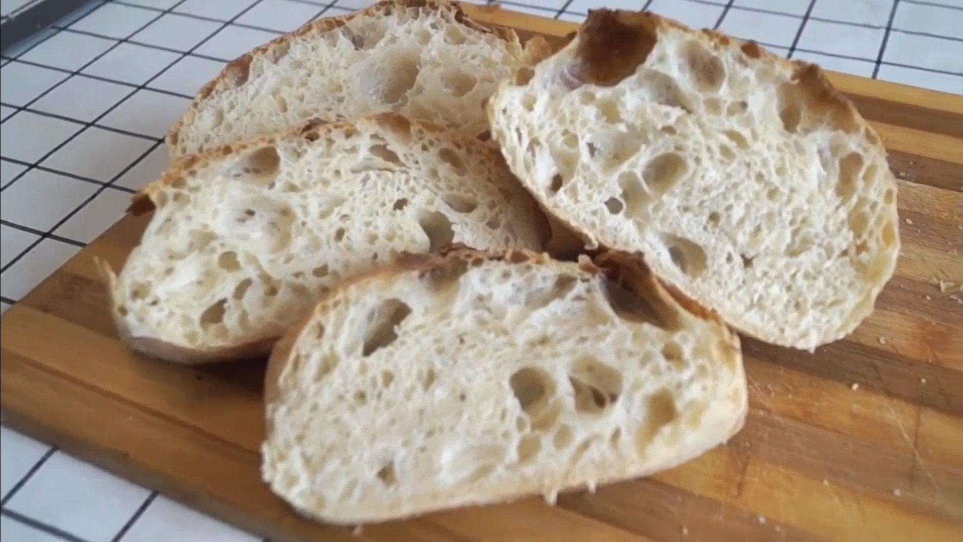 ХЛЕБ ЧИАБАТТА-ОЧЕНЬ ПРОСТО! смотреть онлайн