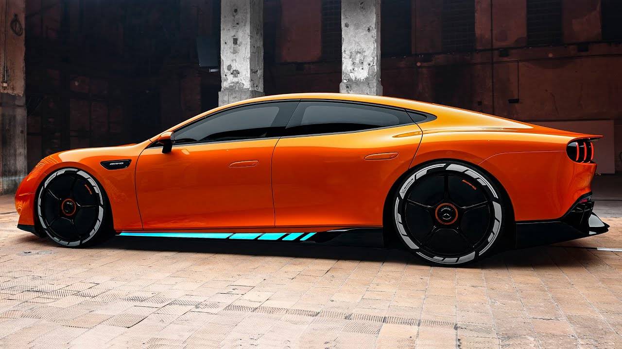 Mercedes-AMG GT XX — новый высокопроизводительный AMG GT в деталях смотреть онлайн