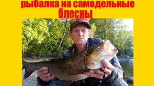 Рыбалка на самодельные блесны колебалки. Жерешок и супер форель.