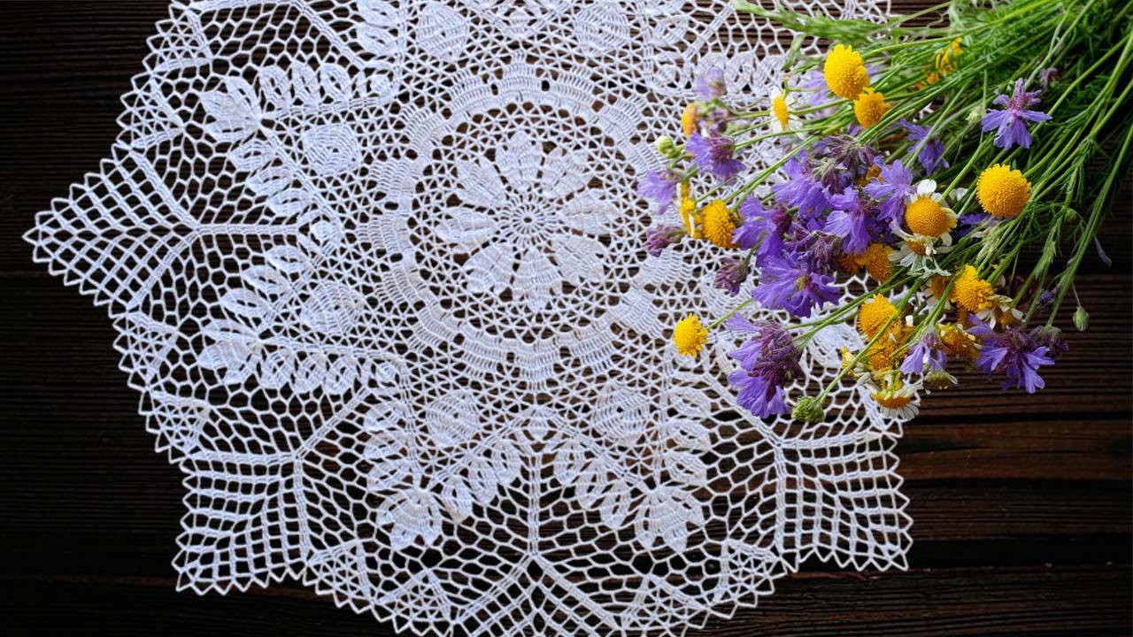 Салфетка "Лебедушка". Часть 2 смотреть онлайн