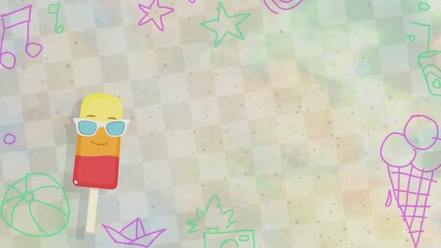 Мороженое рисунок / Футаж детский смотреть онлайн