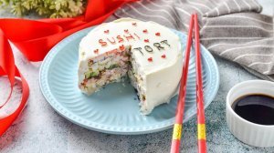 Бенто торт суши