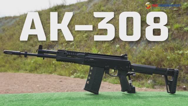AK-308 7.62mm Kalashnikov assault rifle смотреть онлайн