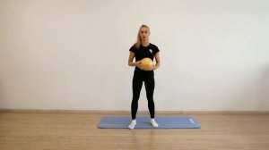 Художественная гимнастика: 2 тренировка с мячом