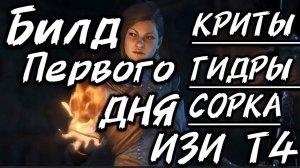 Волшебница - Гидры через КРИТЫ ! Разносит Истязание 4 в мусорных вещах! Триллионы урона в Diablo 4