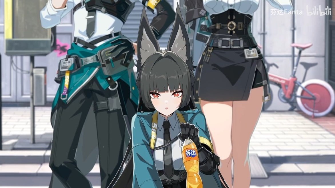 Ролик коллаба с FANTA ZenlessZoneZero