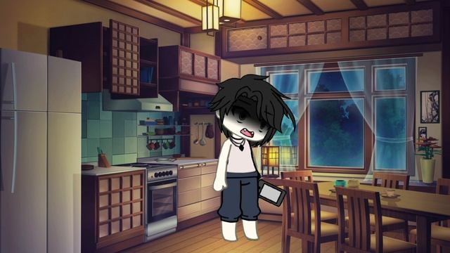 не смотрите ночью в окно! гача страшилка 