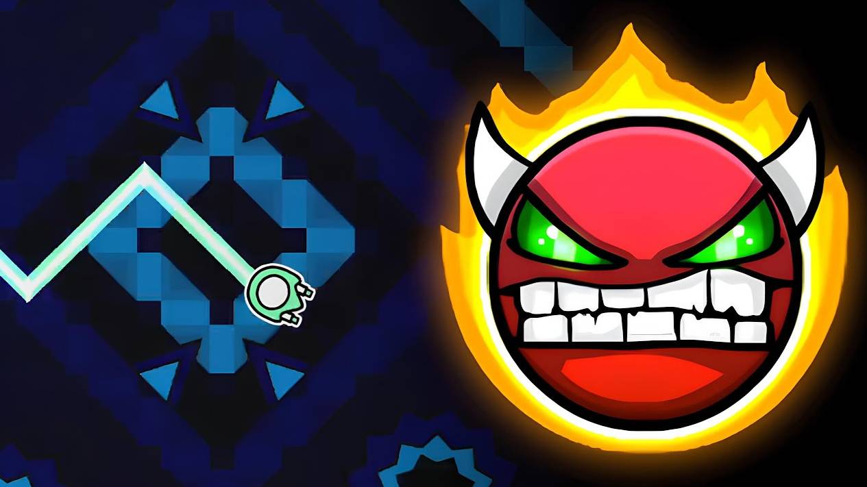 Мой НОВЫЙ ХАРДЕСТ В Geometry Dash смотреть онлайн