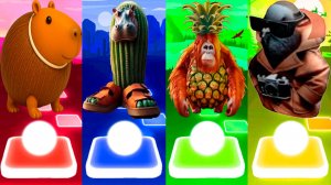 БУРБАЛОНИ ЛУЛИЛОЛИ 🆚 ИЛЬ КАКТО ХИППОПОТА 🆚 ОРАНГУТИНИ АНАНАС 🆚 ШПИОНИРО ГОЛУБИРО | Tiles Hop №39